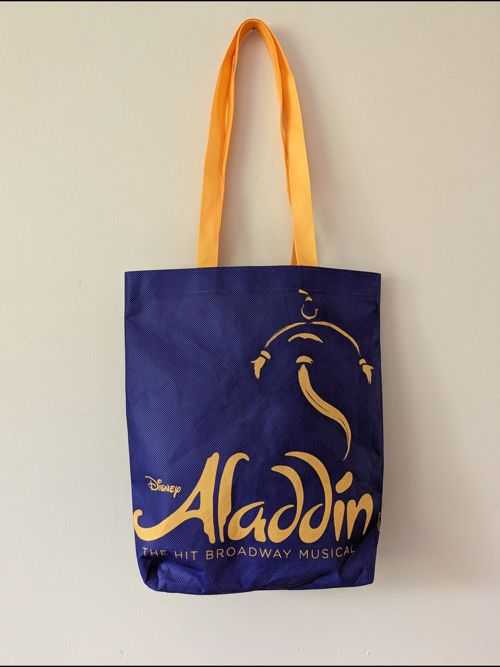 Disney Aladdin Purple & Gold Tote Bag